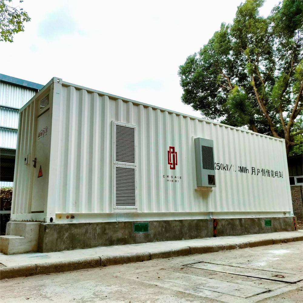 CHISAGE ESS 1.3MWh ESS Container Installation Case in China-1(1)